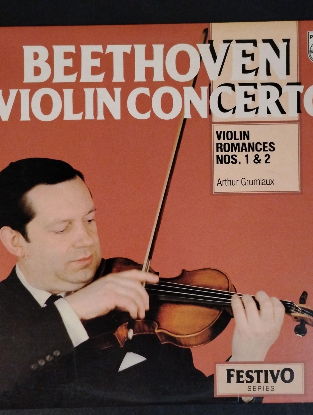 Beethoven  - Violin Concerto in D -  Arthur Grumiaux / Vintage Vinyl Record